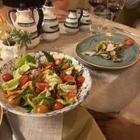 Salad  at Il Pino in Praiano