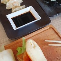 Avocado makis at Tloft in Ljubljana