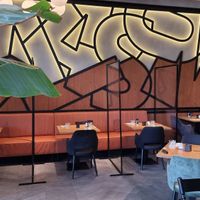 stylish interior at Maison Mathis in Hasselt