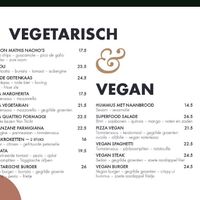 Big selection vegan and vegetarian food  at Maison Mathis in Hasselt