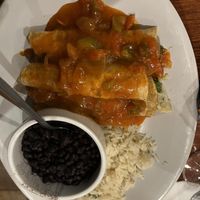 Enchiladas…. Was a bit no..  at Milpa Kitchen & Cantina - Cloud Kitchen in Denton