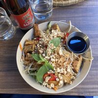 Rice noodle salad with tofu   at Eatnam - Sankt Paulsgatan in Stockholm