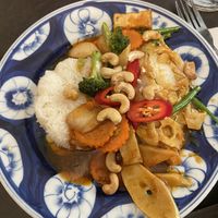 Tom Yam with tofu. Wayyy tastier than it looks   at Eatnam - Sankt Paulsgatan in Stockholm