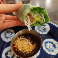 Fresh spring roll with tofu and avocado. at Eatnam - Sankt Paulsgatan in Stockholm