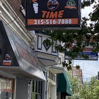 Sign at Falafel Time in Philadelphia
