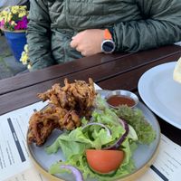 Veg pakora  at Kisimul Cafe in Isle Of Barra