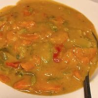 Vegetarian Satay at Blooming Cactus in Lanzarote