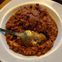 Chili sin carne at Blooming Cactus in Lanzarote
