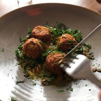 Bhaji special   at The Beehive in Keel