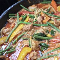 Cassava curry   at Assisted by Nature in South West London