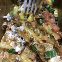 Fries Supreme - great flavours, cheese sauce is awesome!  at Odd Burger in Windsor