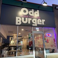 outside   at Odd Burger in Windsor