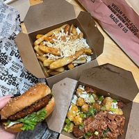 the spread !  at Odd Burger in Windsor