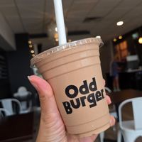 Chocolate shake at Odd Burger in Windsor