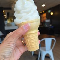 $1 soft serve on cone at Odd Burger in Windsor
