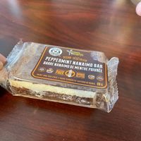 Nanaimo bar   at Odd Burger in Windsor