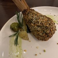 Carré d’agneau à la Provençale  at Yau Veggie Bistro 游 in New Territories
