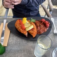 Sweet potato with rice at La Calèche in Durbuy