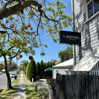 Entrance off Alma Road at NATORG Café in Clayfield