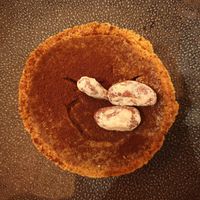 Coffee tartelette at Tero in Brussels