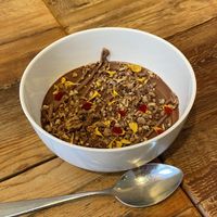 Chocolate mousse  at Tero in Brussels