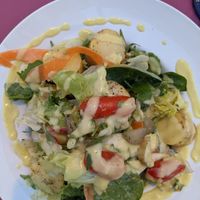 Potato salad at Jasmine Restaurant in Planos