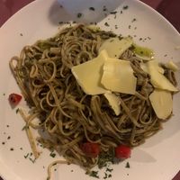 Pasta dish on the menu, I recommend you not to buy this dish unless you love olives! I didn’t see the olive pesto on the menu and ordered this and didn’t like it which is my fa at Jasmine Restaurant in Planos