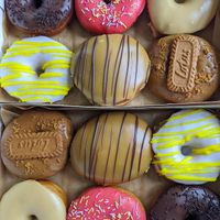 Selection box (from social media) at The Doughnut Family in Edinburgh
