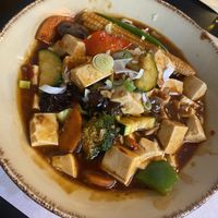 MaPo Tofu mit Sichuan-Pfeffer  at Yuen Restaurant in Salzburg