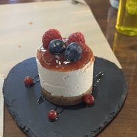 cheesecake  at El Petit Vegà d'en Pep i la Laura in Tavertet