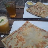 Gramofon vegan pancakes at Naleśnikarnia Gramofon in Bydgoszcz