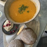 Gerookte tomatensoep  at De 4 Jaargetijden  in Epen