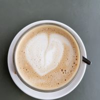 Coffee (no surcharge for plant based milk!)  at DeDAKKAS in Haarlem