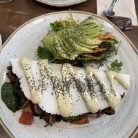 Vegan tapioca  at Mil Sabores in Lisbon