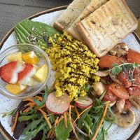 Vegan brunch  at Mil Sabores in Lisbon