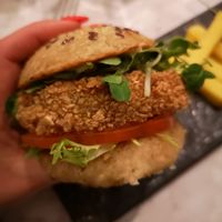 Crab Burger at Holy Carrot in London