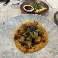 “sexy tofu” dish  at Holy Carrot in London