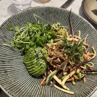 Raw pad thai  at Holy Carrot in London