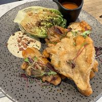 Buffalo mushroom   at Holy Carrot in London