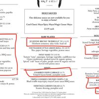 All the dishes we ordered  at Holy Carrot in London