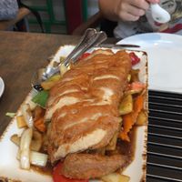 Vegan fried ‘chicken’ at Jasmin in Langenzersdorf