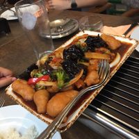 Vegan ‘chicken’ - “verboten gut” at Jasmin in Langenzersdorf