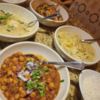 Chana Masala at Le Indya in Naples