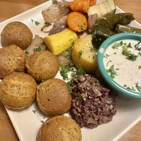 meza platter  at The SolFood Kitchen in Augusta