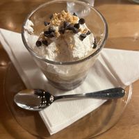 Peanut butter and chocolate mousse  at The SolFood Kitchen in Augusta