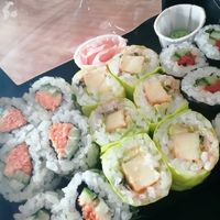 Menu du midi vegan at Samourai Sushi in Dijon