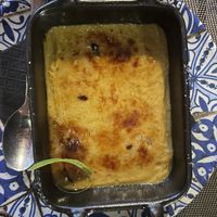 Vegan crème brûlée   at Be Free in Olbia