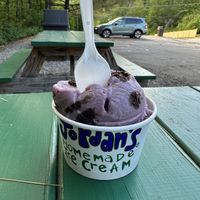   at Jordan's Ice Creamery in Belmont