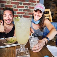 Margarita pitchers at Hudson Taco in Newburgh