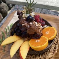 Chocolate bowl, 13,000 at Rainbowl in Jeju